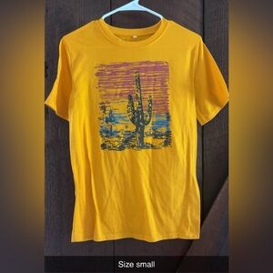 Yellow Graphic T-Shirt